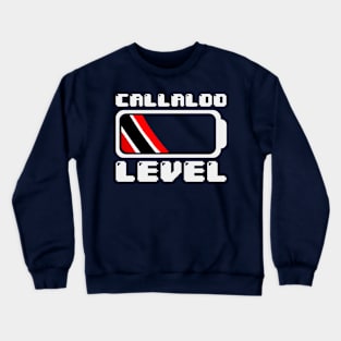 Battery Level - Callaloo Crewneck Sweatshirt